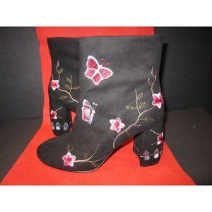 Nanette Lepore Anthropology Lilly Butterfly booties